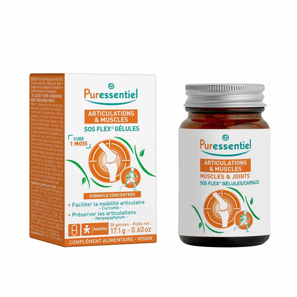 Puressentiel Articulations Et Muscles S.O.S Flex 30 Gélules
