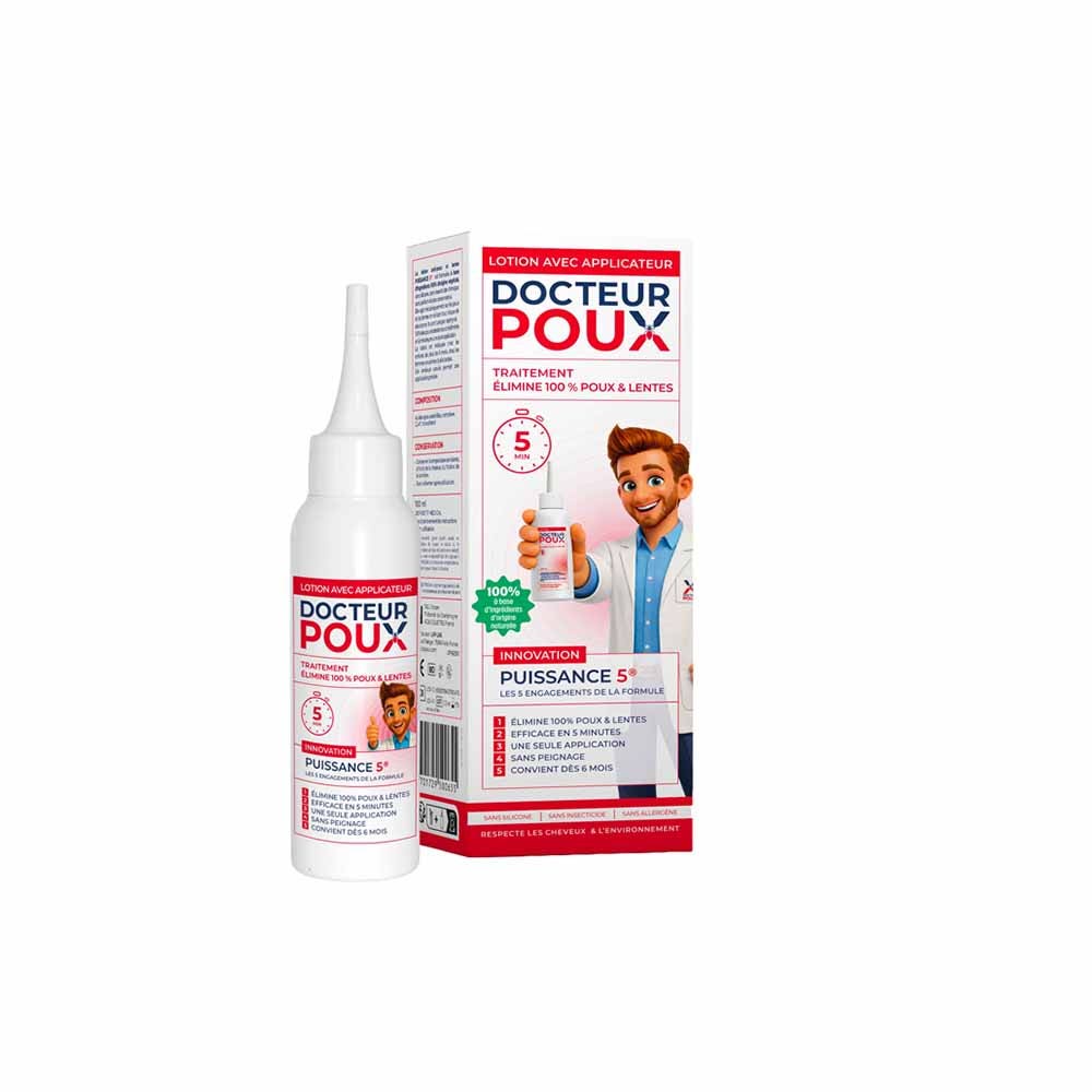 Docteur Poux Lotion Anti Poux Avec Applicateur Puissance 5 100ml