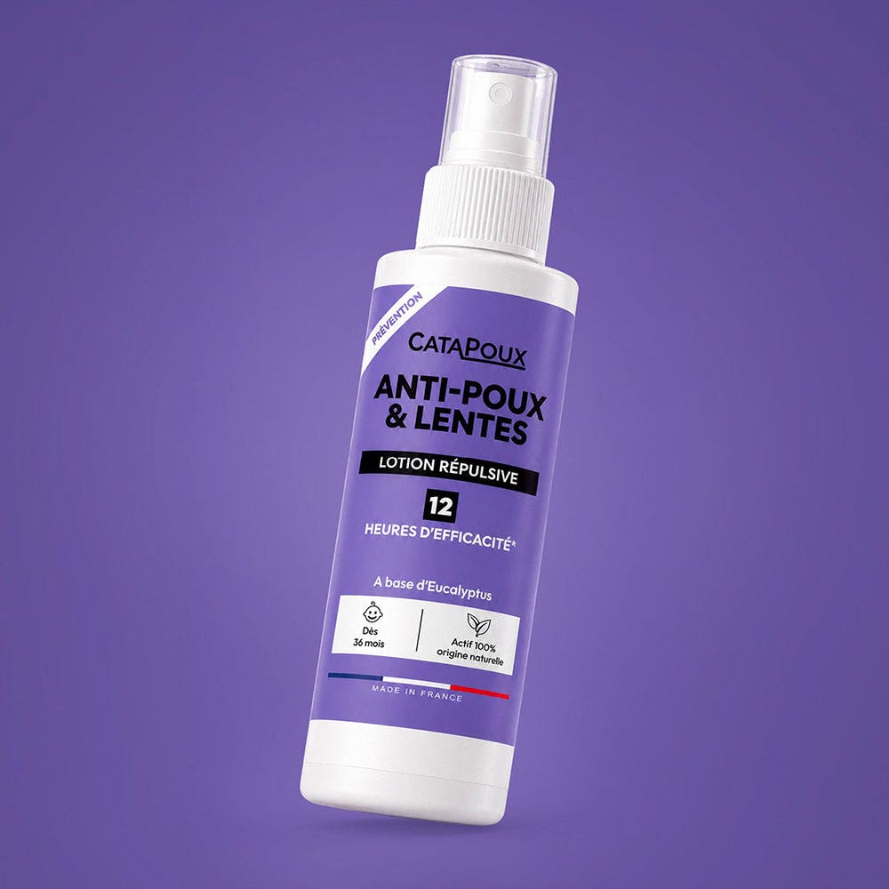 Catapoux Lotion répulsive anti-poux 100ml