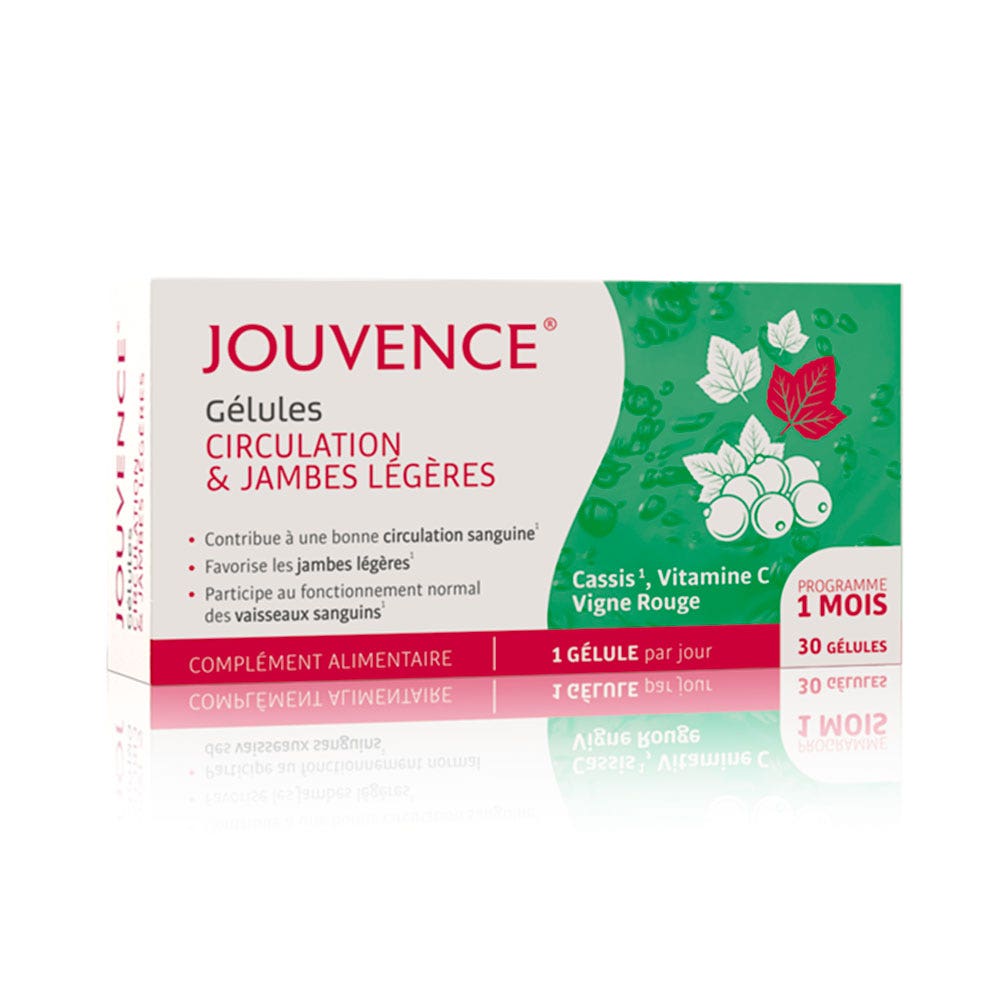 Jouvence Circulation et Jambes Légères 30 gélules