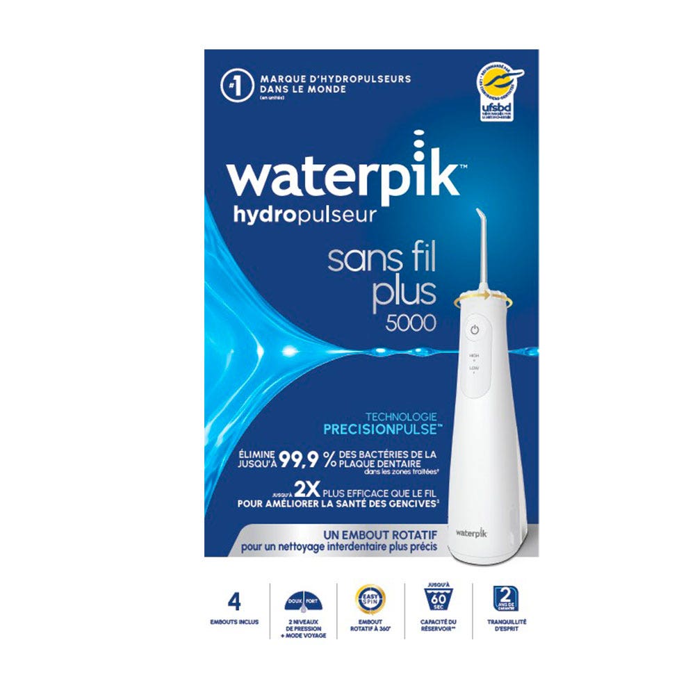 Water Pik Hydropulseur Jet Dentaire Sans Fil WF-26 Plus