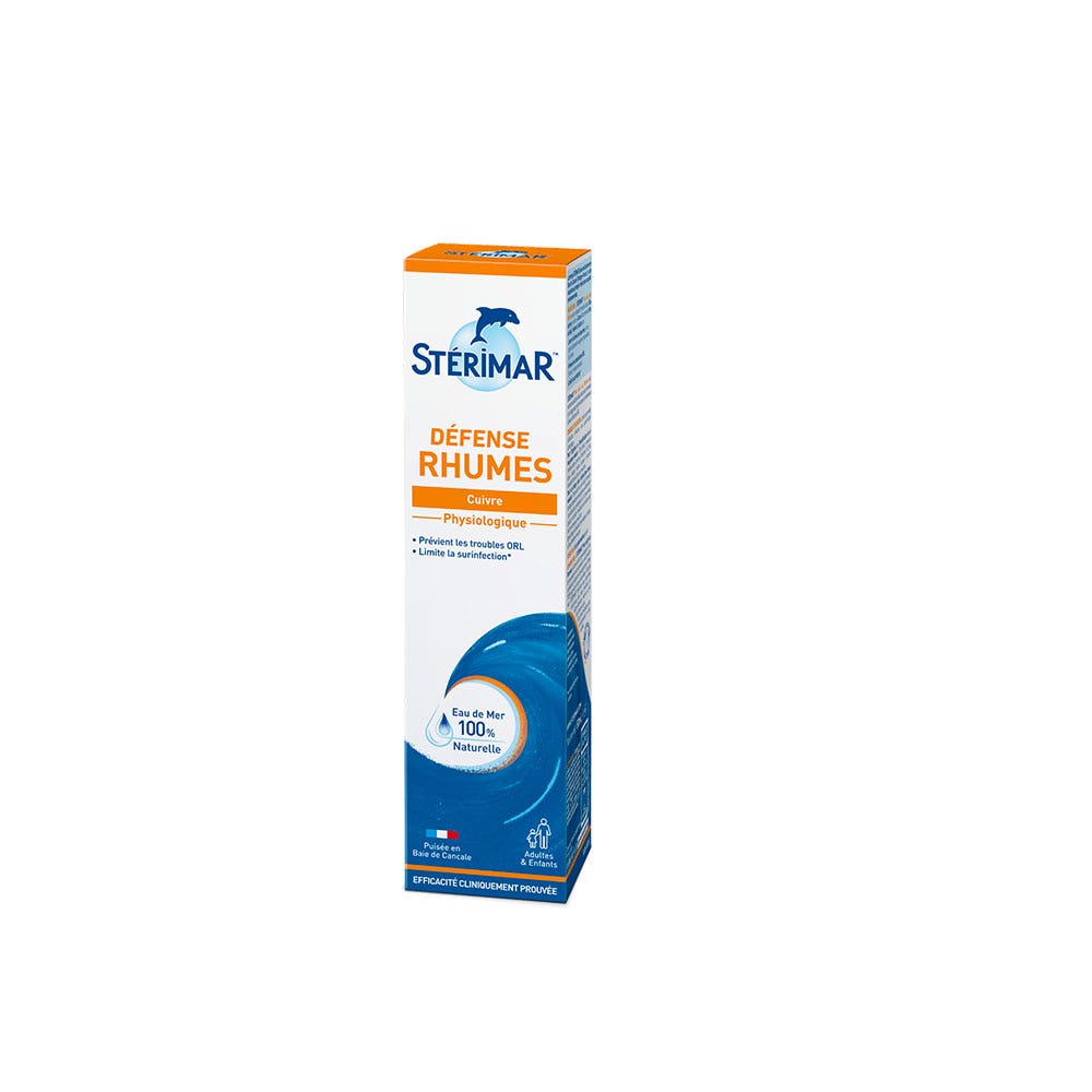 Sterimar Spray Hygiène du nez Défenses Rhumes 50ml