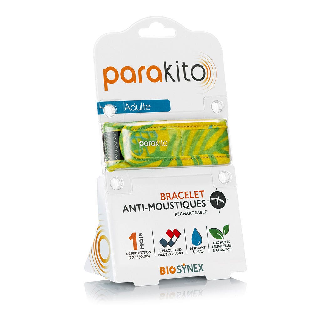 Bracelet Repulsif Anti-moustique Naturel Collection Sport Para Kito