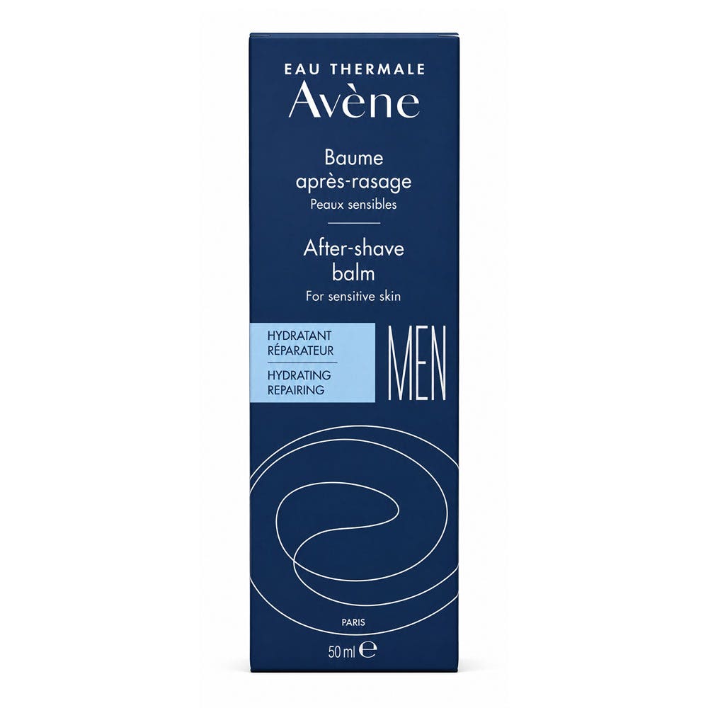 Avène Homme Baume Après-rasage Peaux Sensibles Sèches 50ml