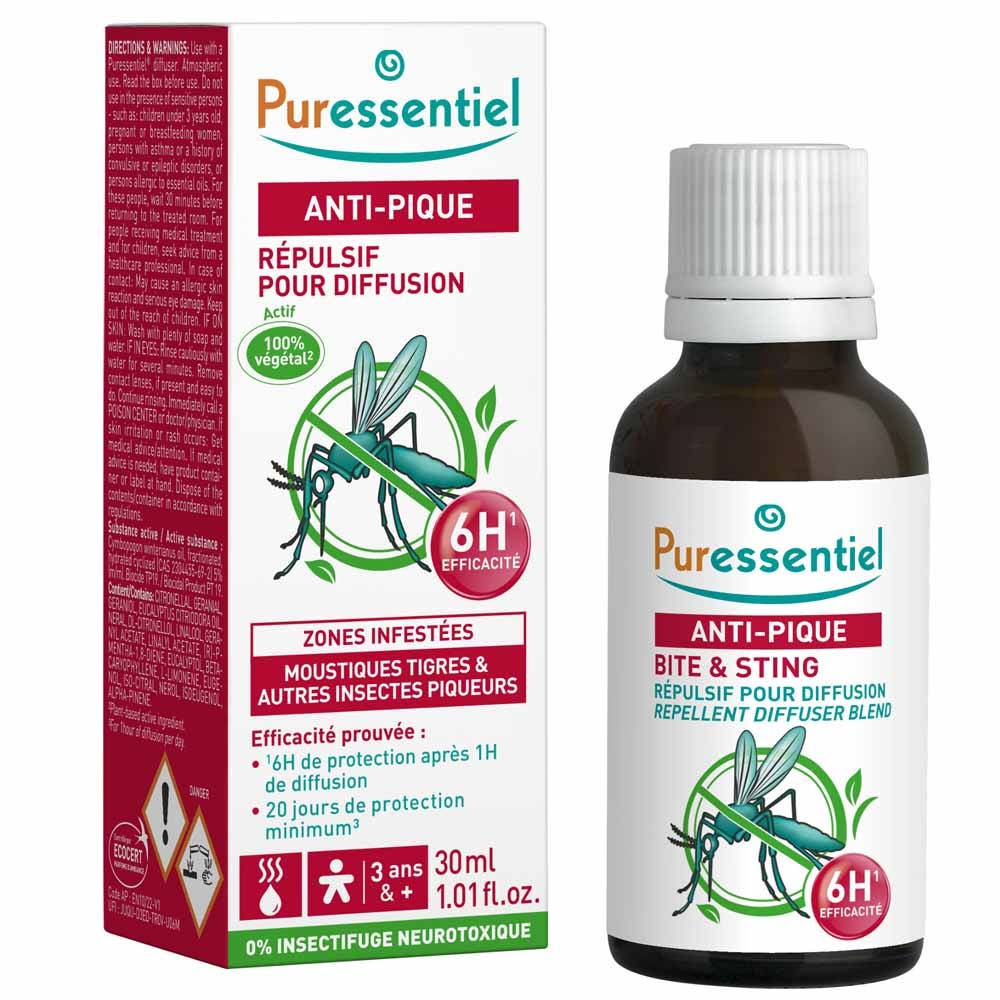 Puressentiel Anti-Pique Anti-Pique Répulsif Pour Diffusion 30ml