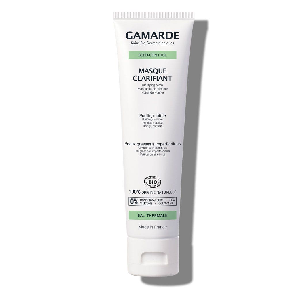 Gamarde Sebo-control Masque Clarifiant Bio 100ml