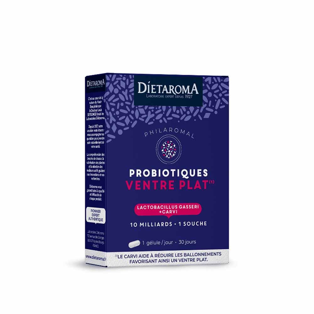 Dietaroma Philaromal Probiotiques Ventre Plat 30 gélules