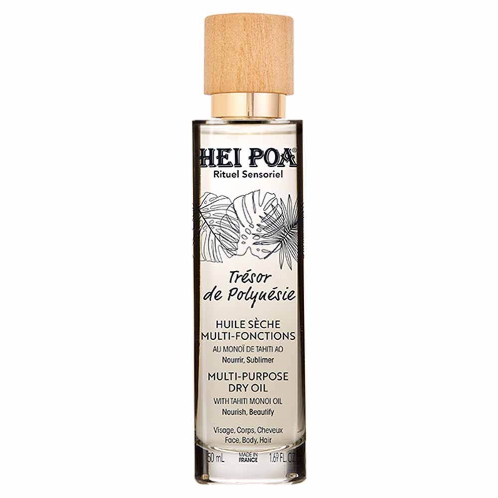 Hei Poa Huile Sèche Trésor De Polynésie 50ml