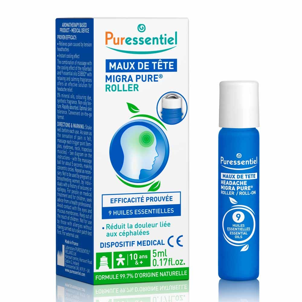 Roller Maux De Tete Aux 9 Bien-etre 5ml Puressentiel