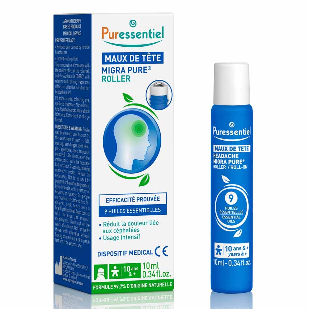 Puressentiel Bien-Être Roller Maux de Tête 10ml