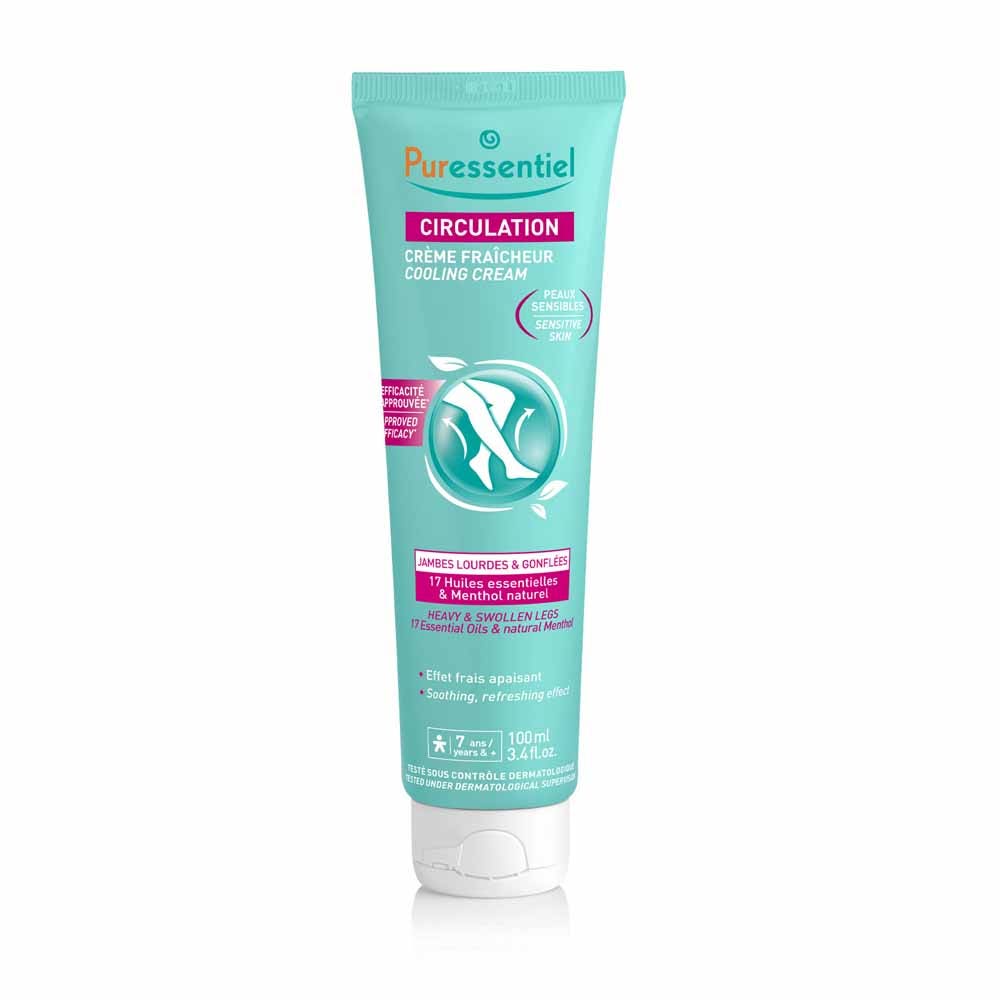 Puressentiel Huiles Essentielles Creme Fraicheur Aux 17 Circulation 100ml