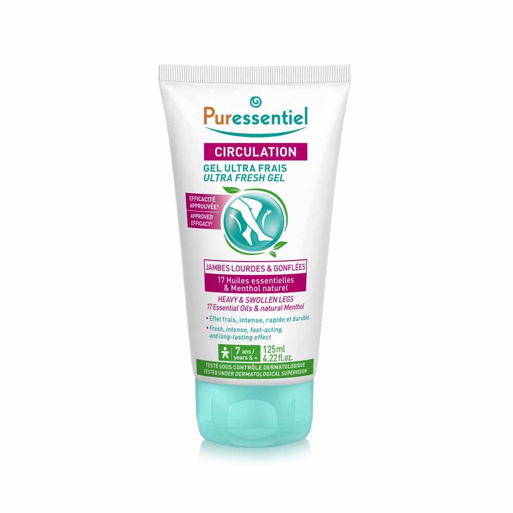 Puressentiel Circulation Gel Ultra Frais 17 Circulation 125ml
