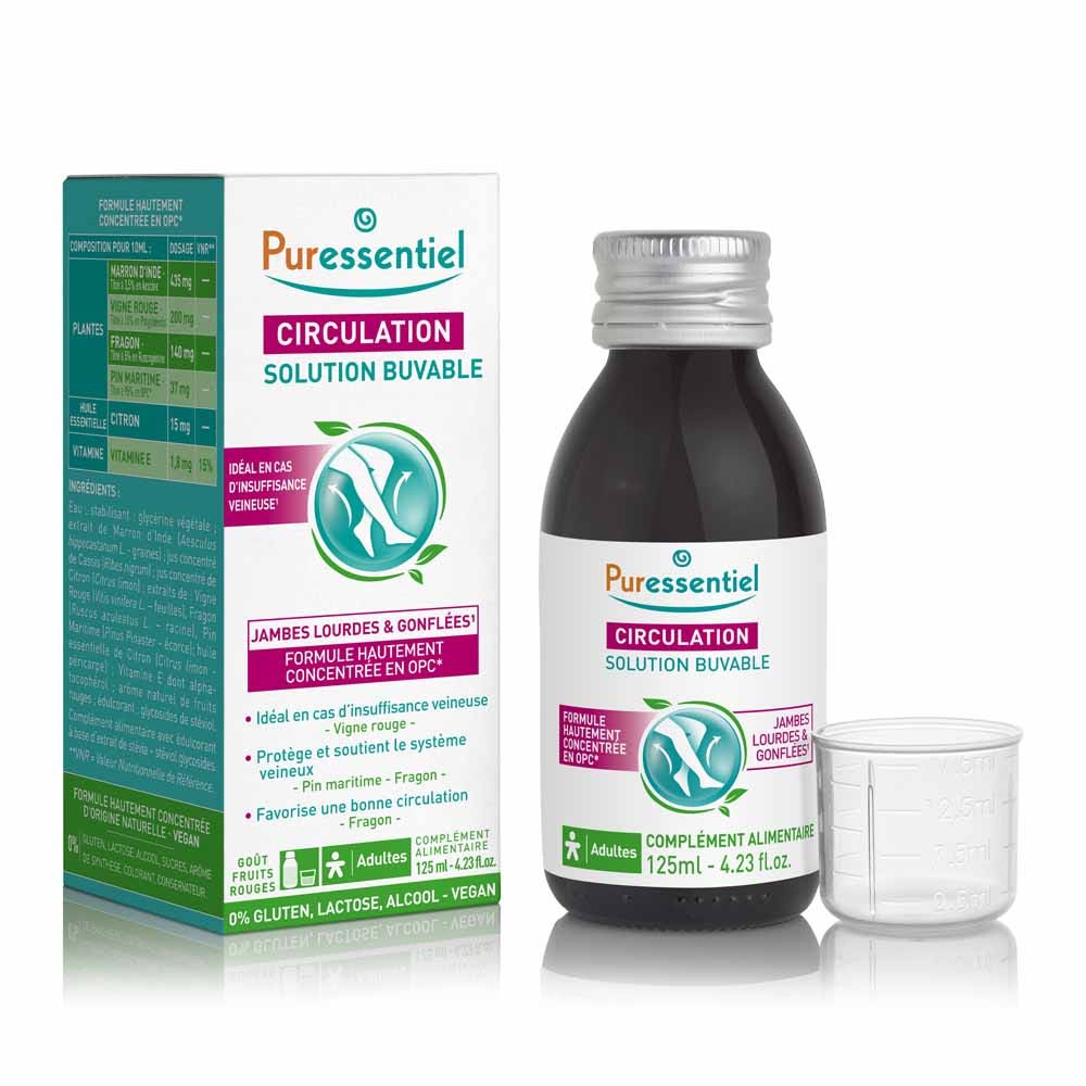 Puressentiel Circulation Solution Buvable 125ml