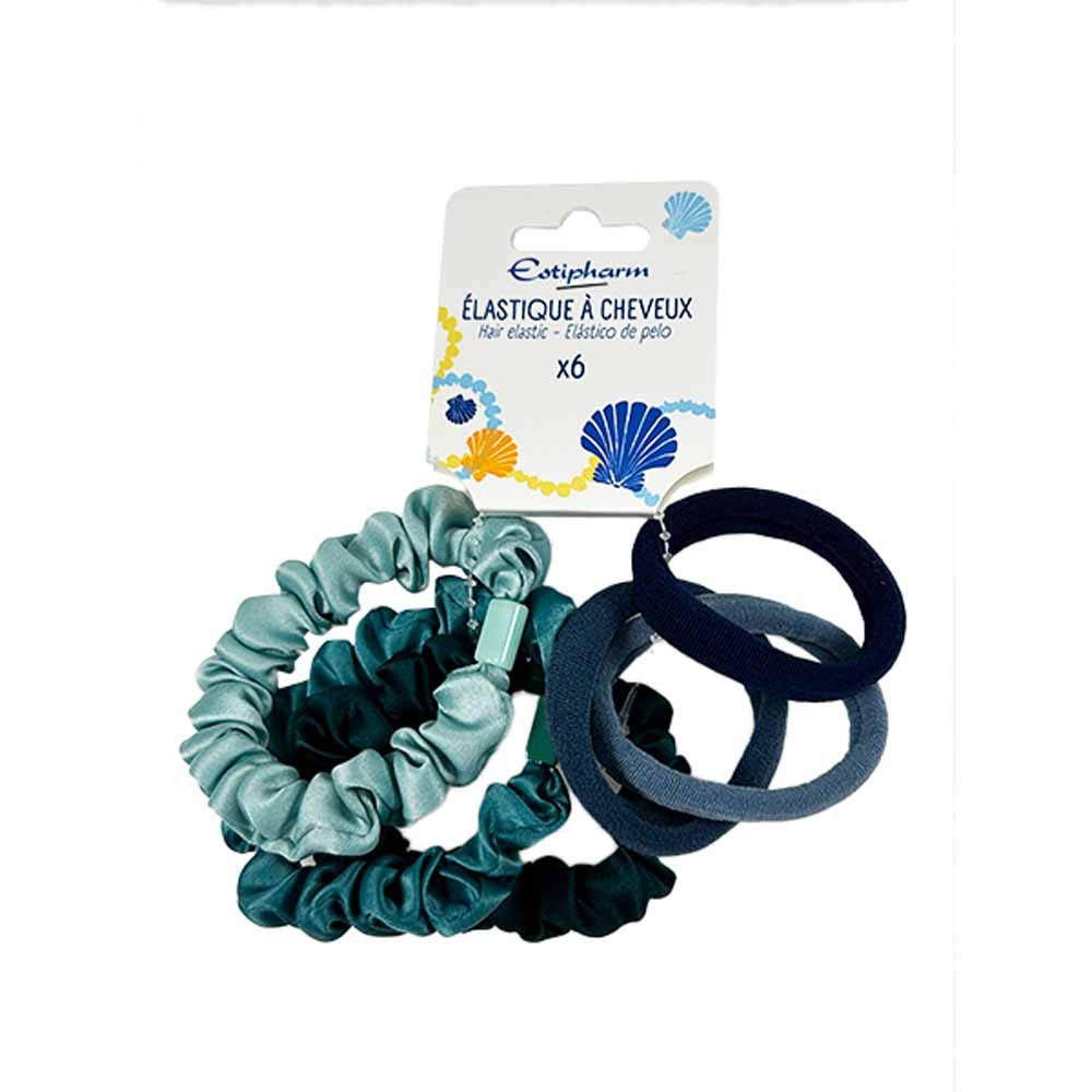 Estipharm Elastique à cheveux été x6
