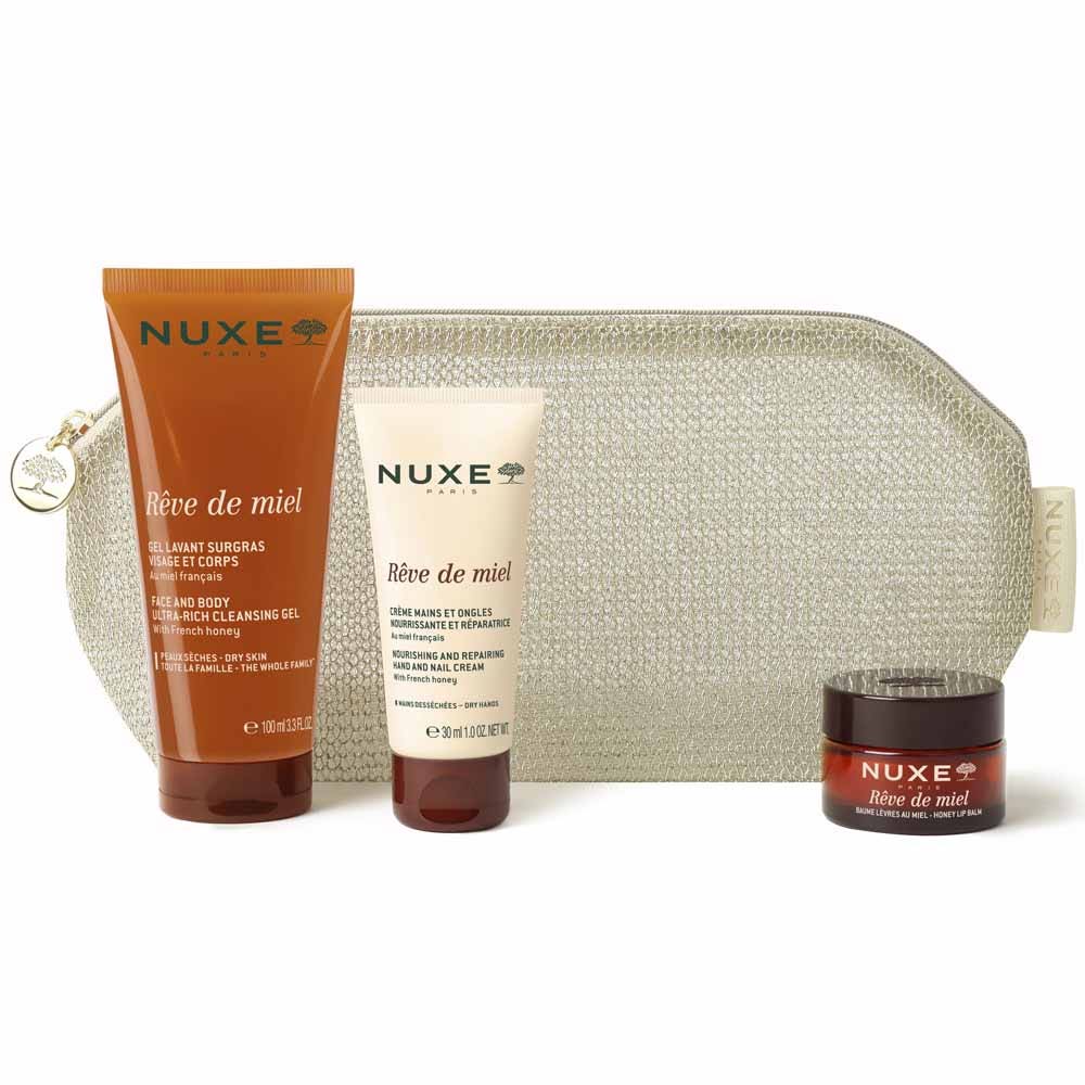 Nuxe Reve De Miel Trio Nourrissant Corps Mains et Lèvres