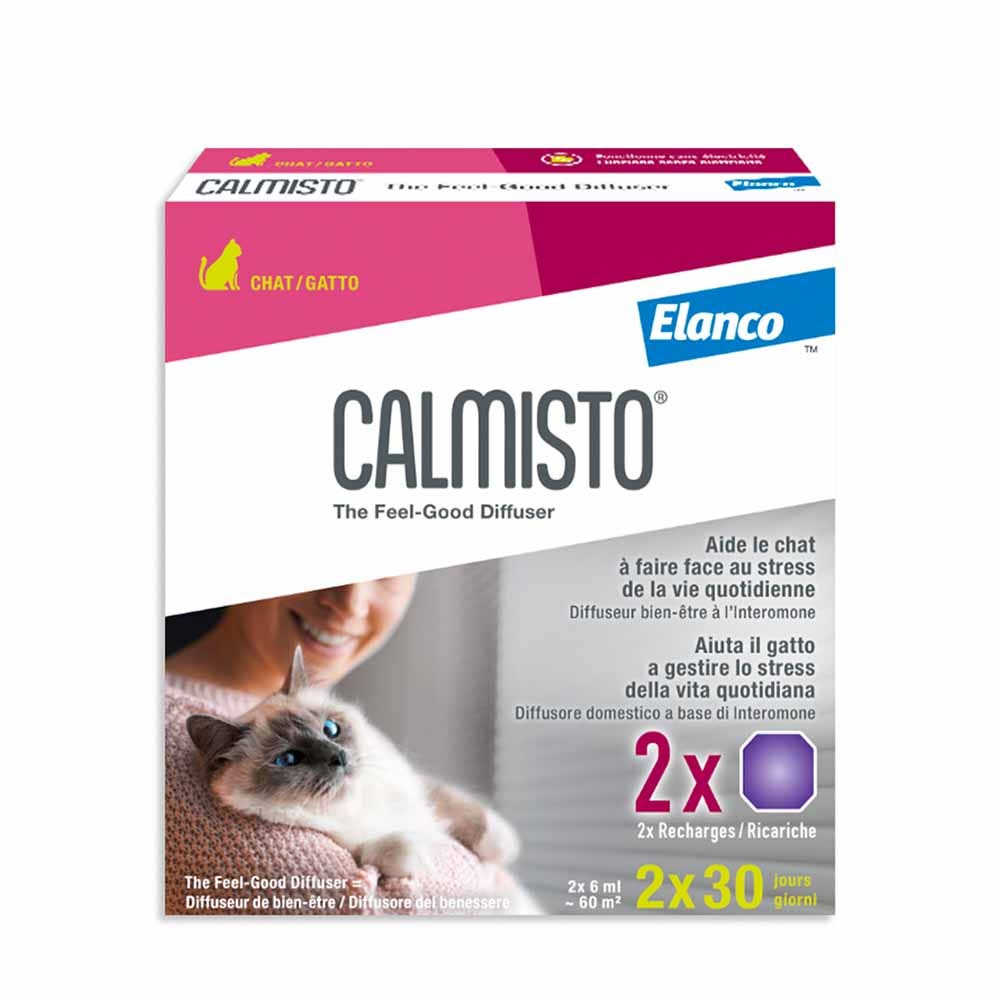 Calmisto Recharges Chat Diffuseur anti-Stress 2x6ml