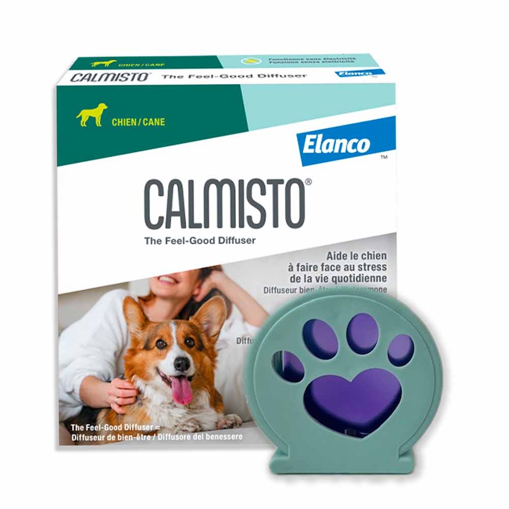 Calmisto Chien Diffuseur Anti-Stress avec 1 recharge de 6ml