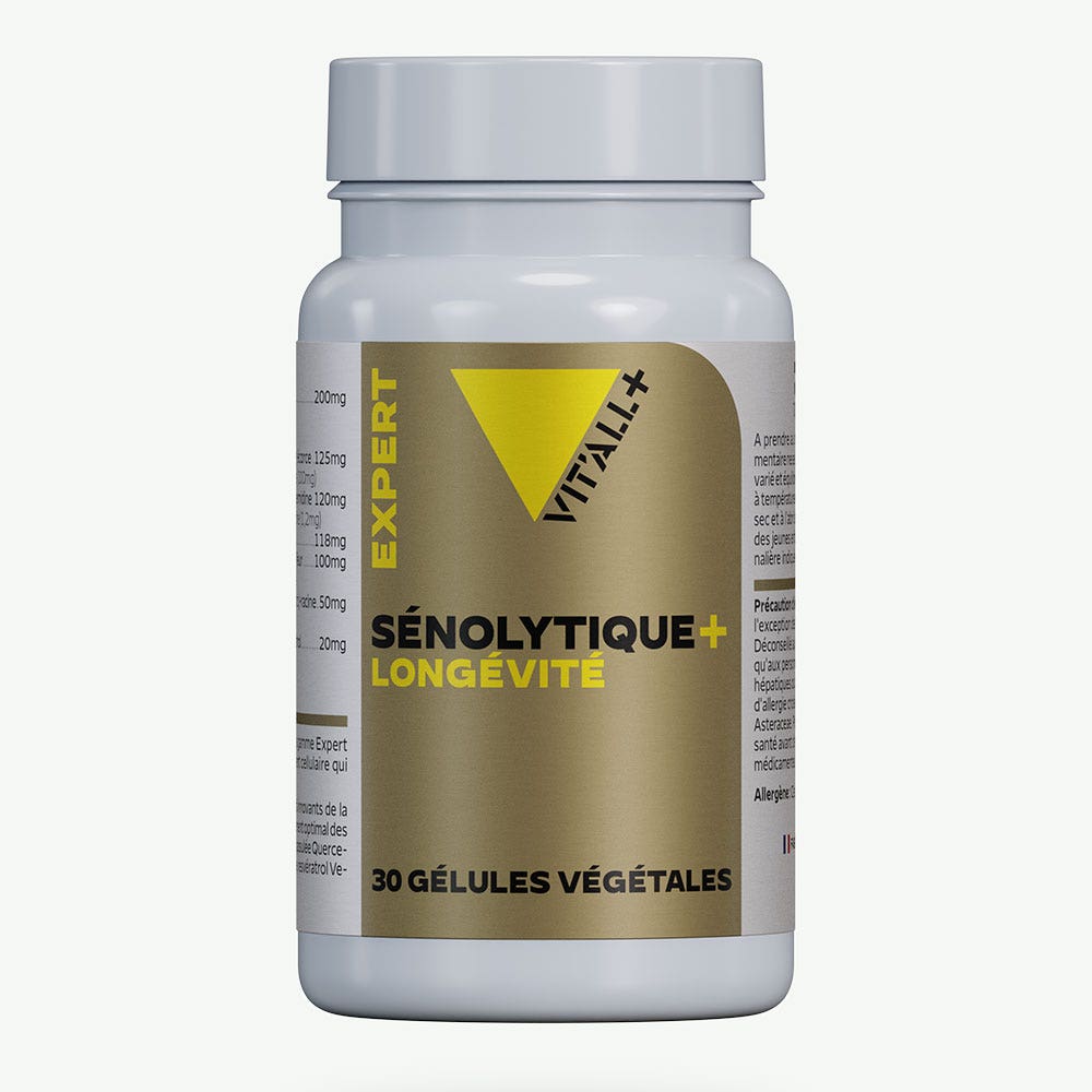 Vit'All+ SÉNOLYTIQUE+ Longévité Renouvellement Cellulaire 30 gélules végétales