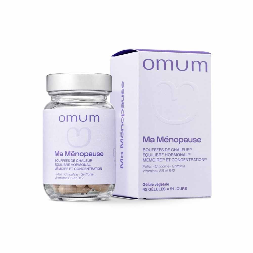 Omum Ma Ménopause Bouffées de Chaleur 60 Gélules