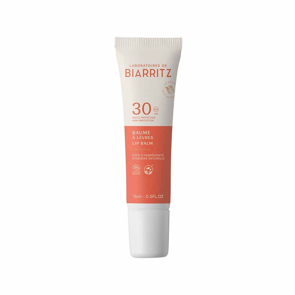 Laboratoires De Biarritz Solaires Baume À Lèvres Bio SPF30 Haute Protection 15ml