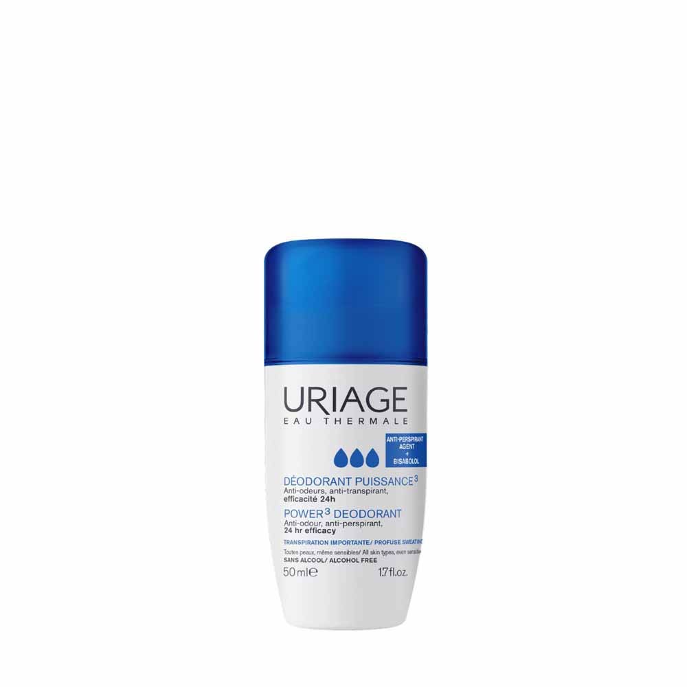Deodorant Puissance 3 Roll On Peaux Sensibles 50ml Uriage