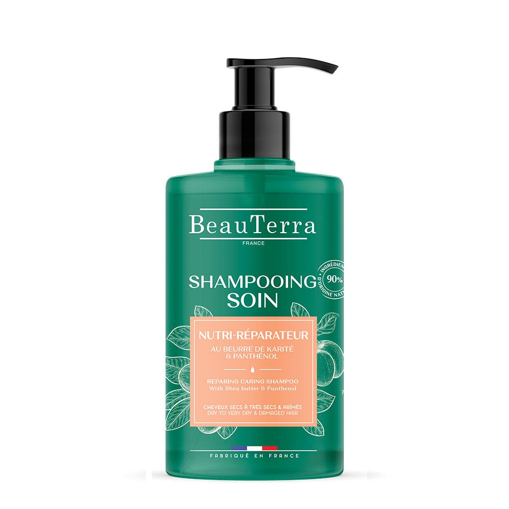 Beauterra Shampooing Réparateur Cheveux Normaux ou Secs 750ml