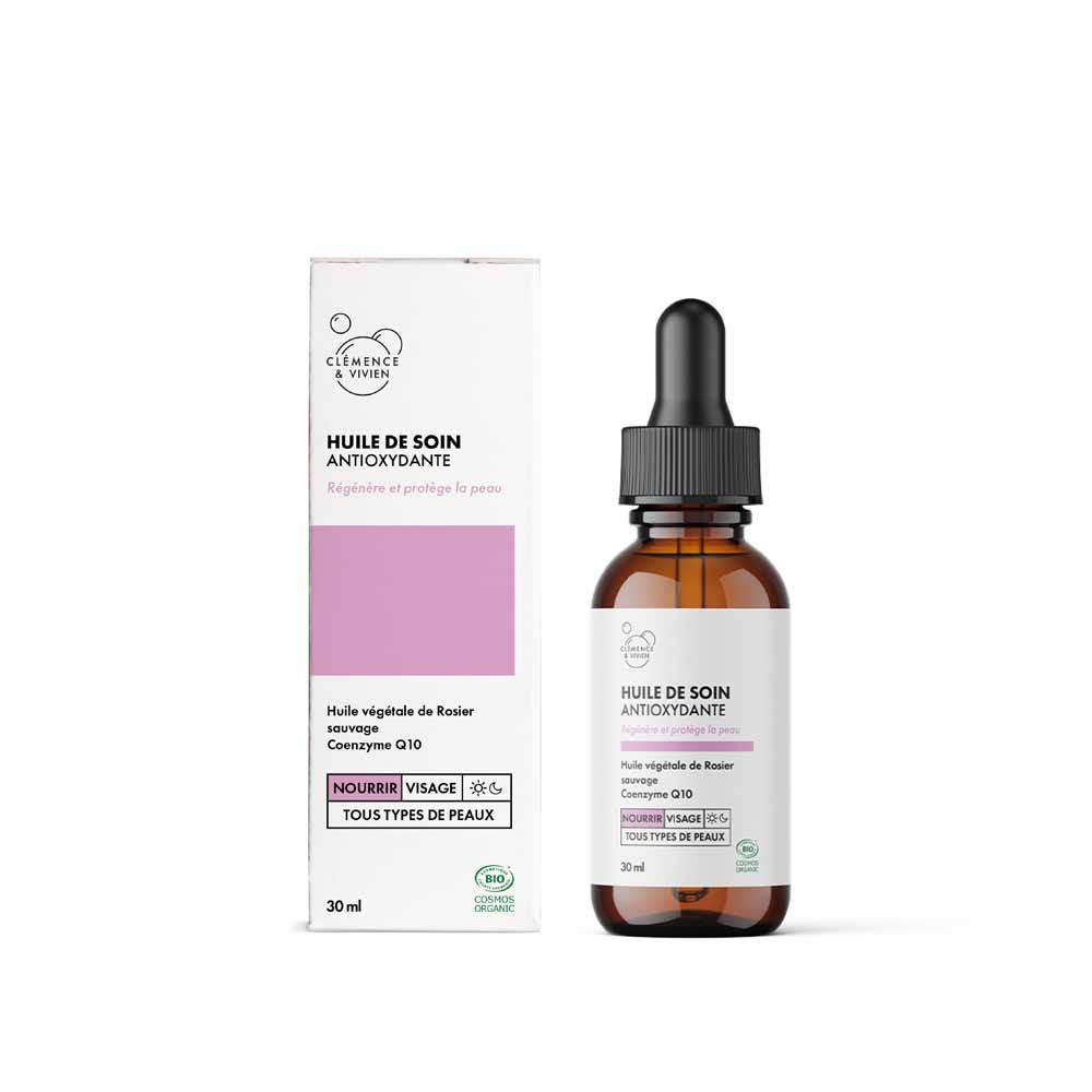 Clemence&Vivien Huile De Soin Antioxydante Protectrice Regenerante Q10 30ml