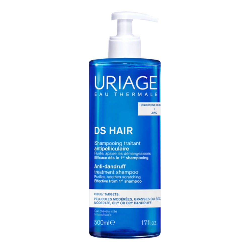 Uriage D.S Hair Shampoing Traitant Antipelliculaire 500ml