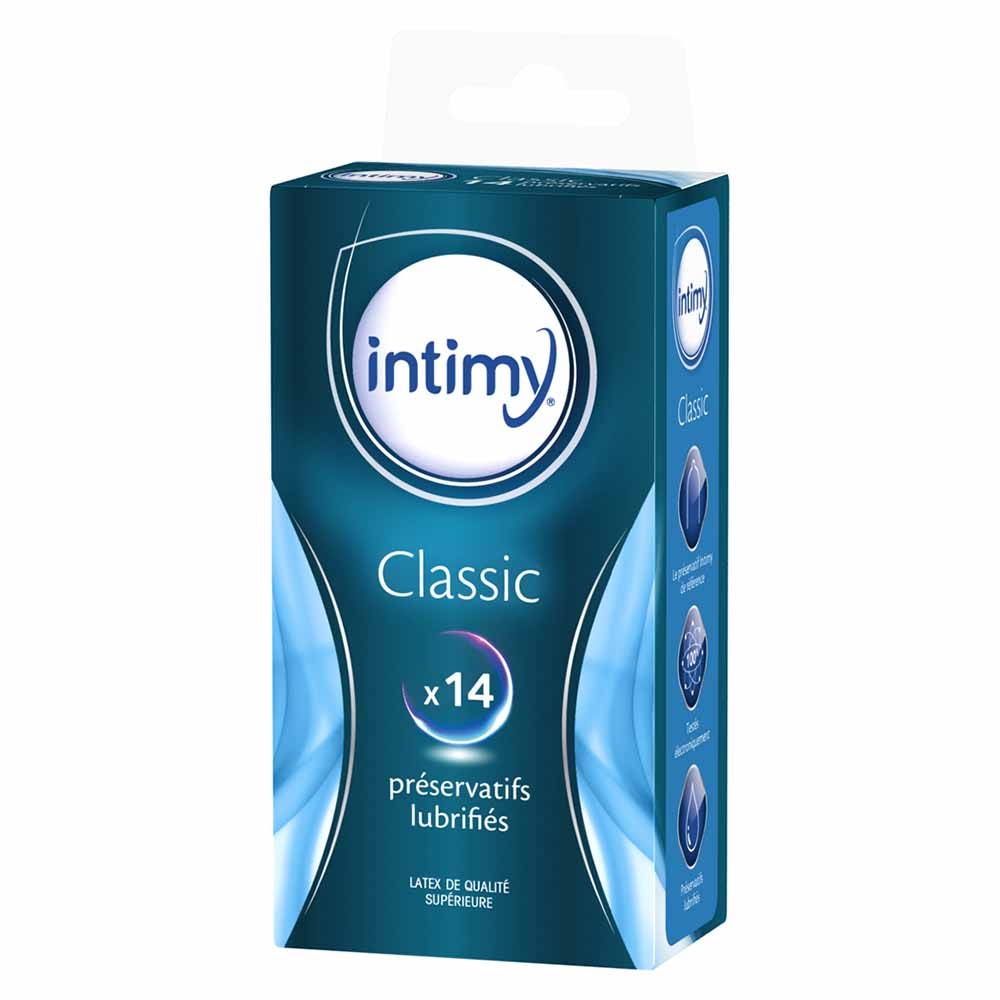 Intimy Classic Préservatifs Lubrifiés x14