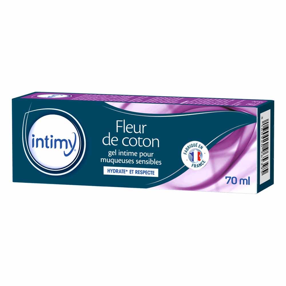 Intimy Gel Intime Pour Muqueuses Sensibles Fleur De Coton 70ml