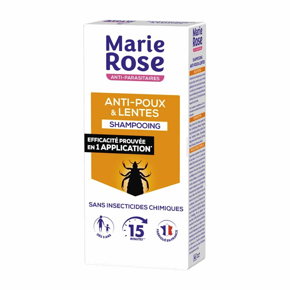 Marie Rose Shampooing Anti Poux Et Lentes 125 ml