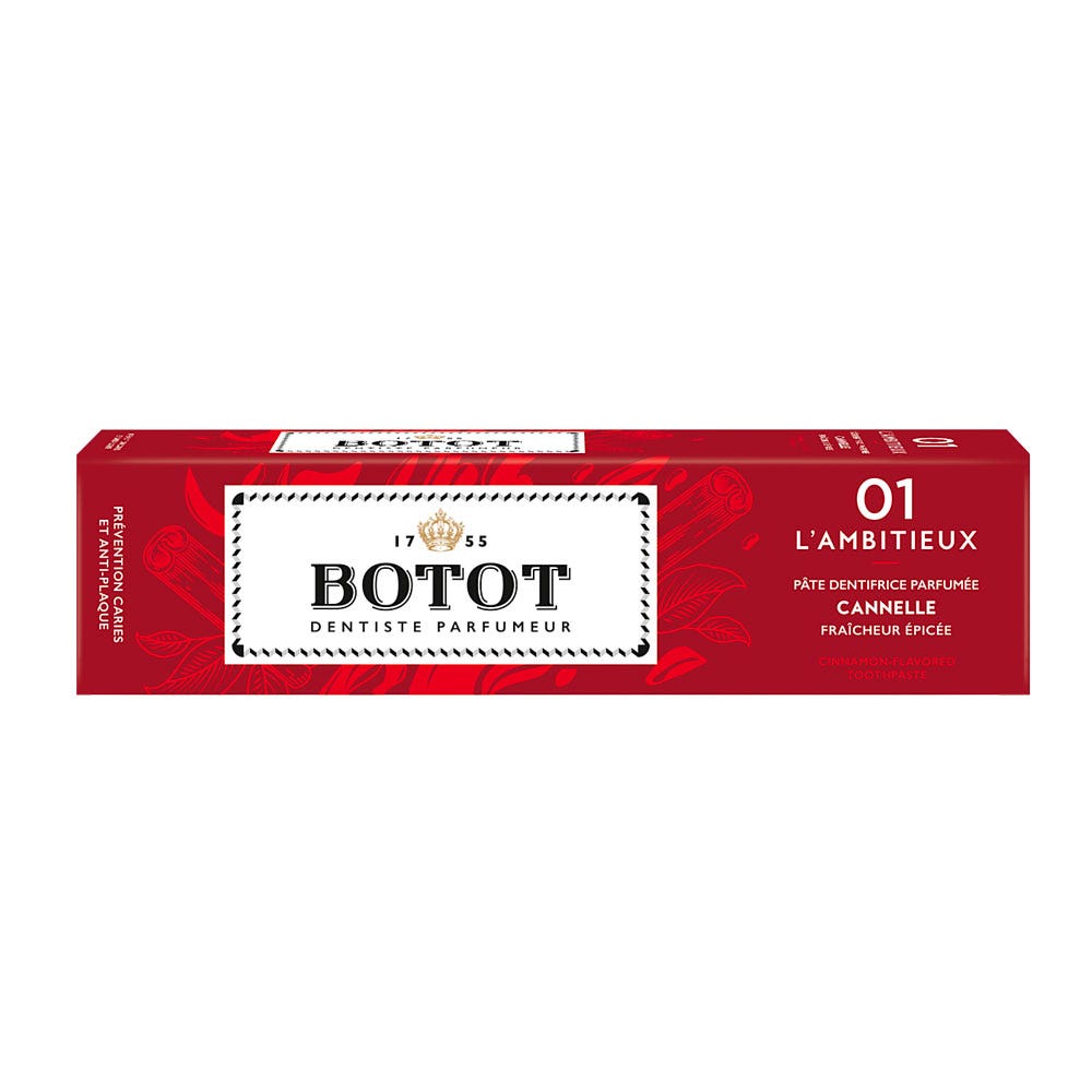 Botot Pâte Dentifrice Aux Essences Naturelles Cannelle 75ml