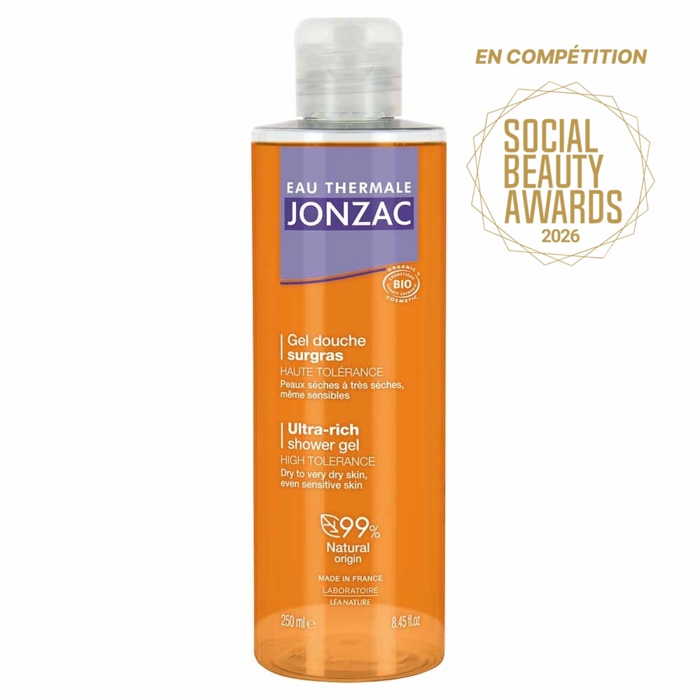 Eau thermale Jonzac Gel Douche Surgras Bio Nutritive 250ml