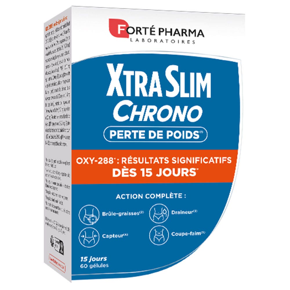 Forté Pharma XtraSlim Chrono Perte de Poids 60 gelules
