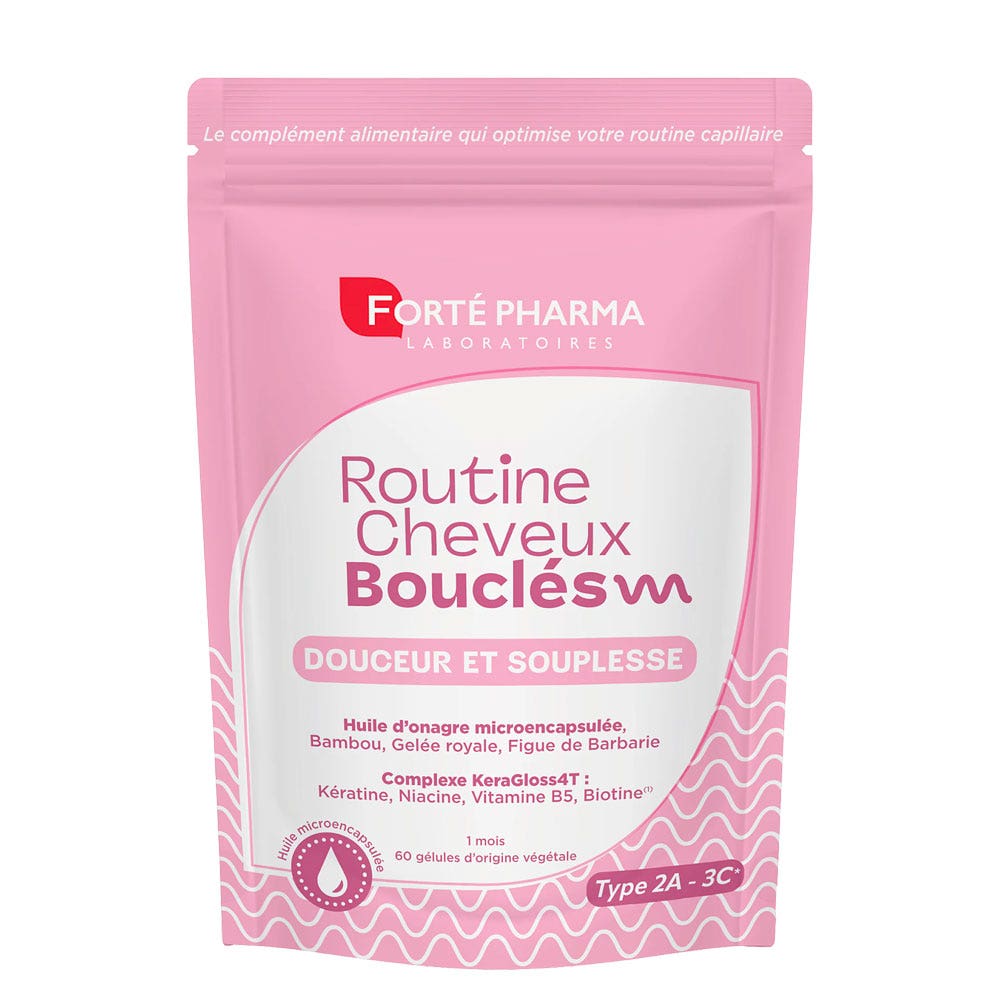 Forté Pharma Expert Routine Cheveux Bouclés 60 gélules