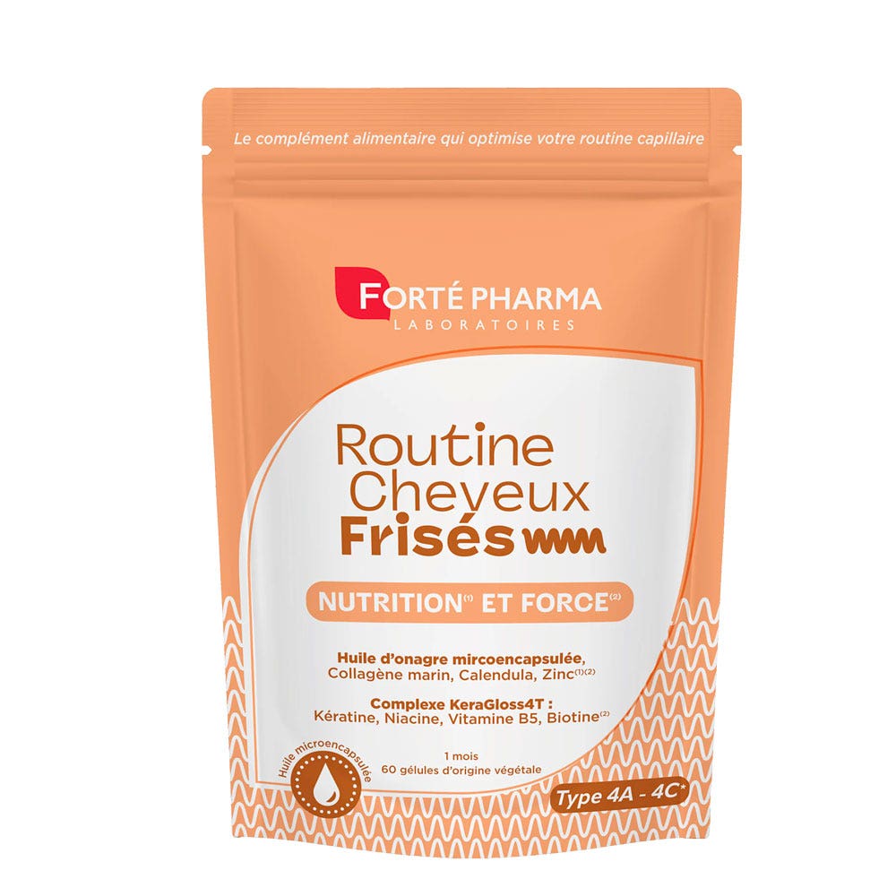 Forté Pharma Expert Routine Cheveux Frisés 60 gélules