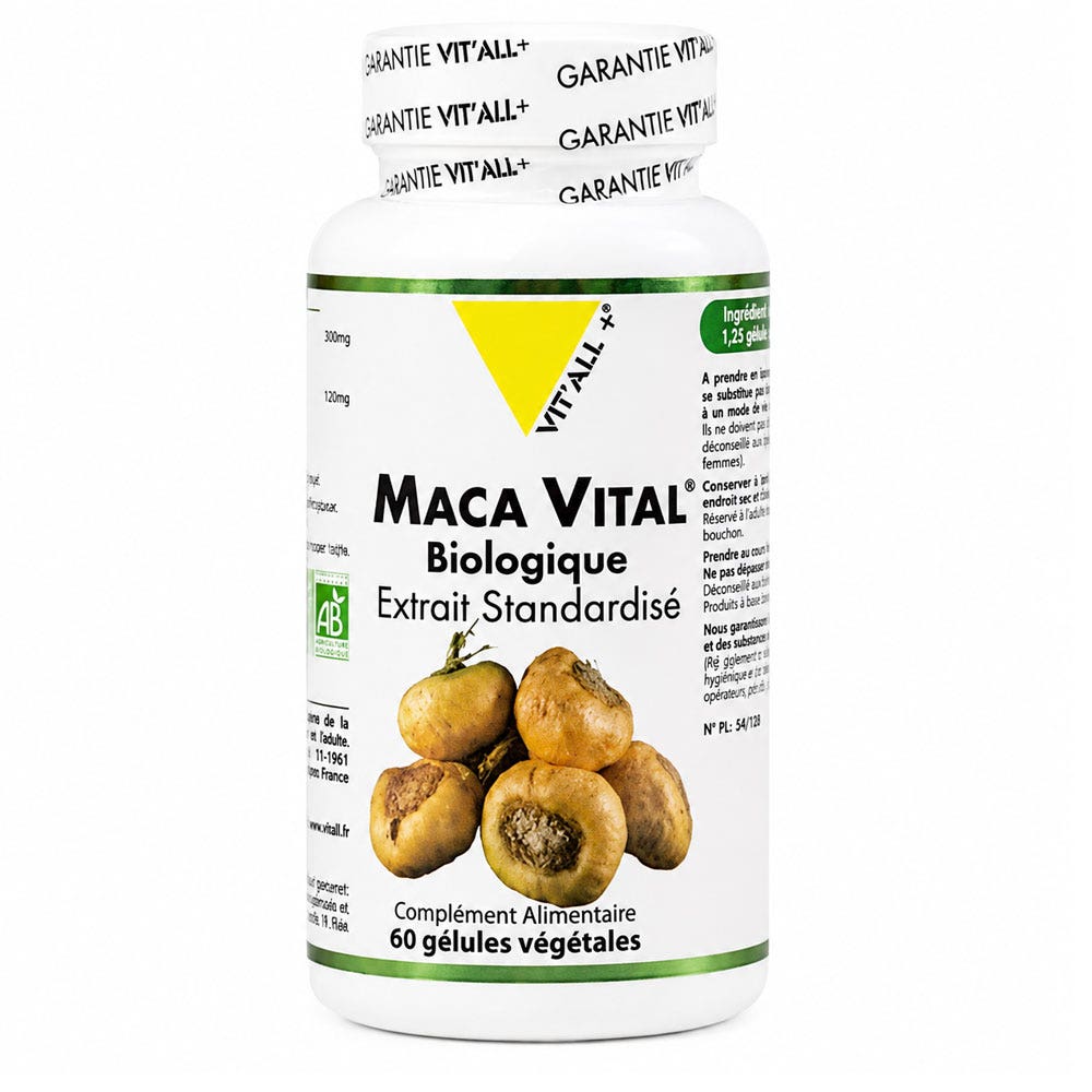 Vit'All+ Maca 300mg 60 Comprimés