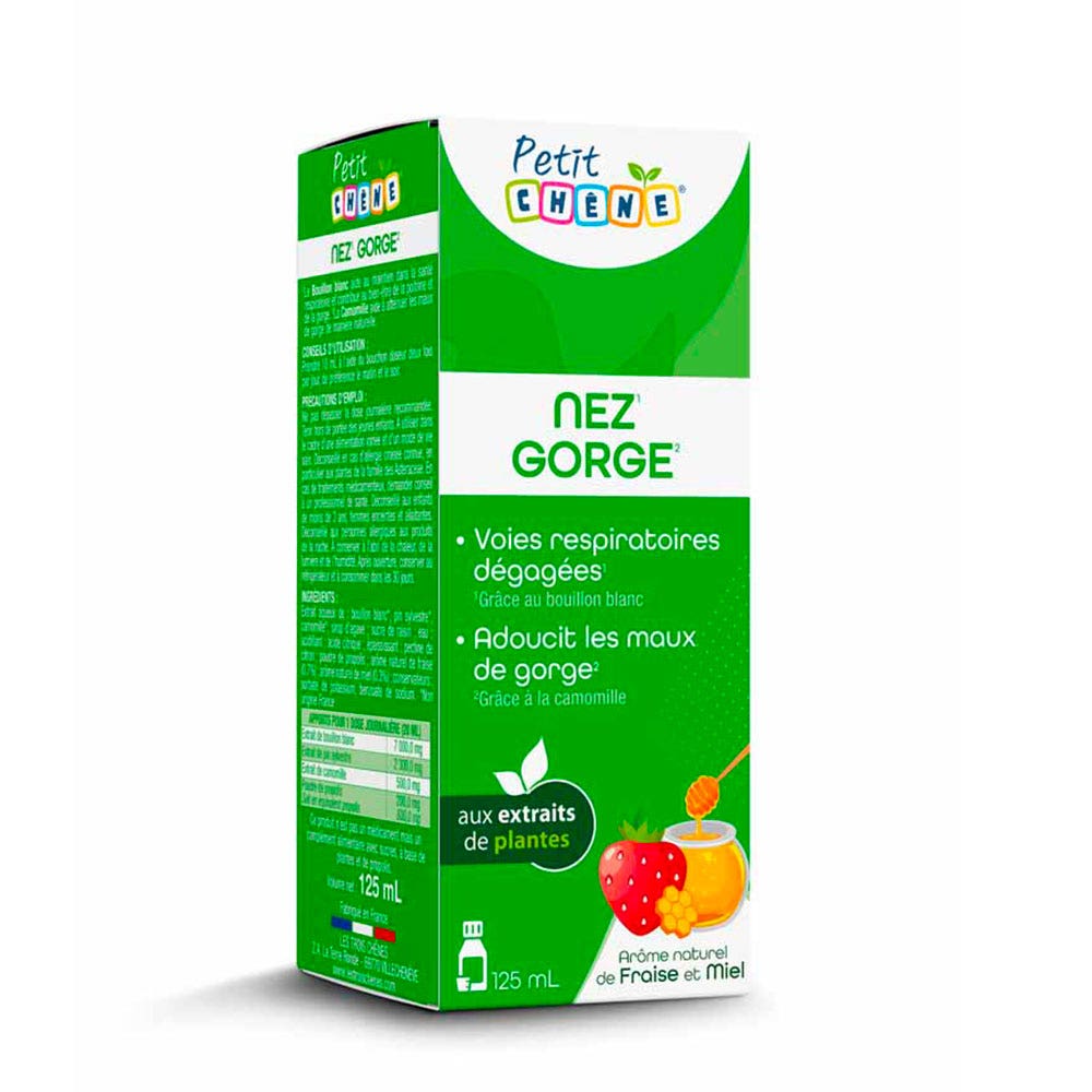 Petit Chêne Nez-Gorge 125ml