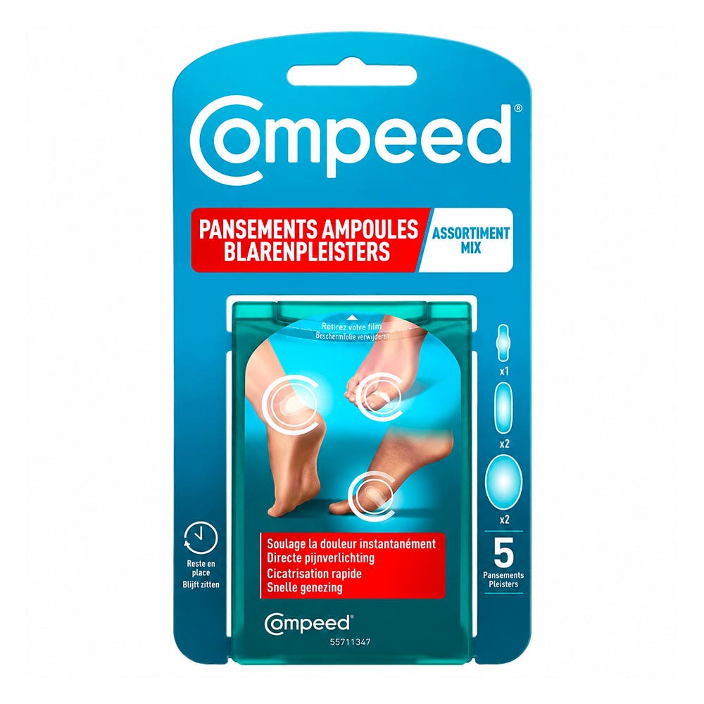Compeed Pansements Ampoules Assortiment x5