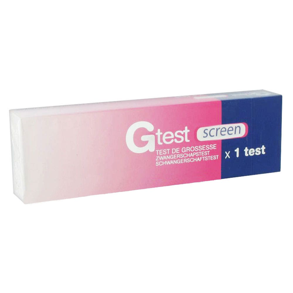 Gilbert Gtest Screen 1 Test De Grossesse