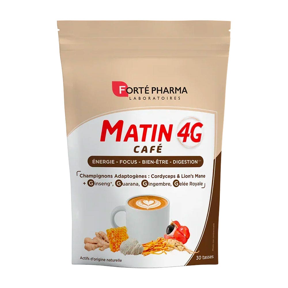 Forté Pharma Vitalité 4G Matin Café 150g