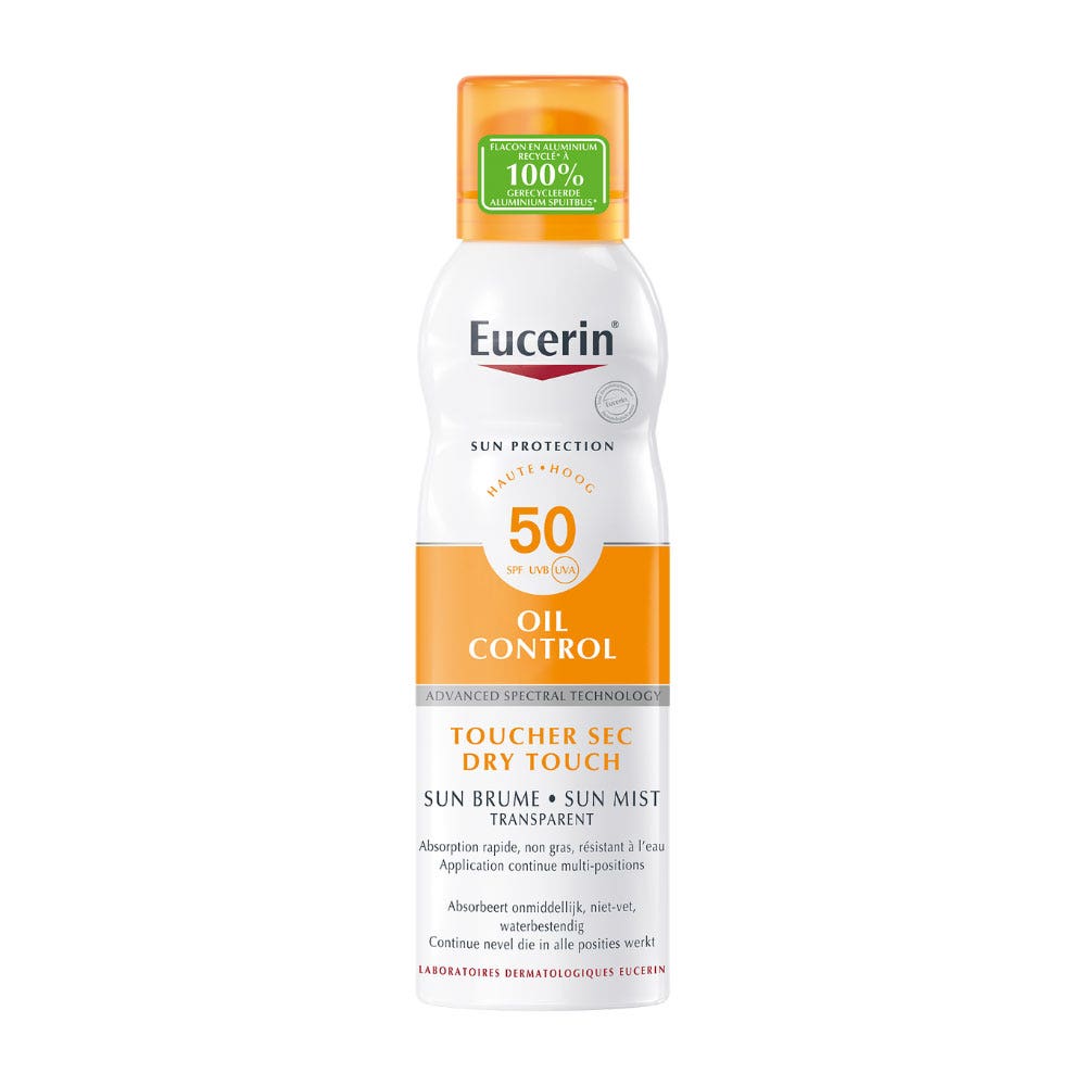 Eucerin Sun Protection Oil Control Brume Transparente SPF50 200ml