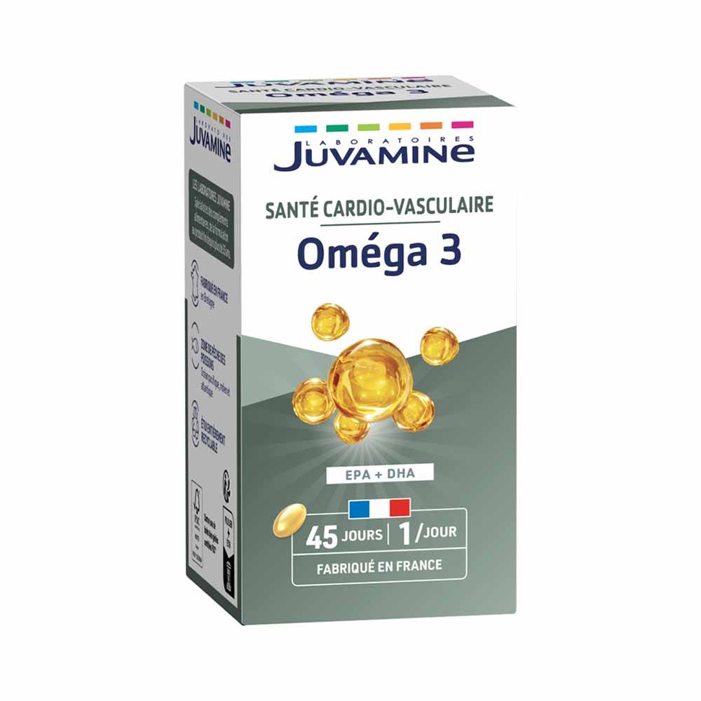 Juvamine Omega3 Sante Cardio-vasculaire 45 Cpasules