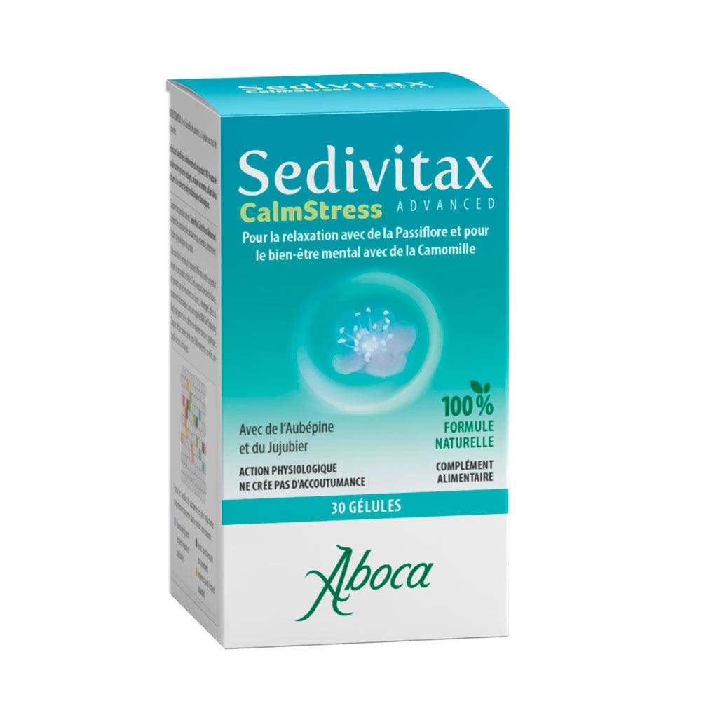 Aboca Sedivitax Calmstress Advanced Relaxation 30 Gélules