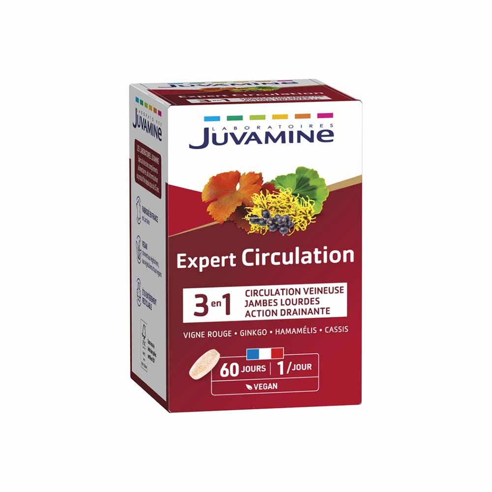 Juvamine Circulation Expert'Nature 60 comprimés