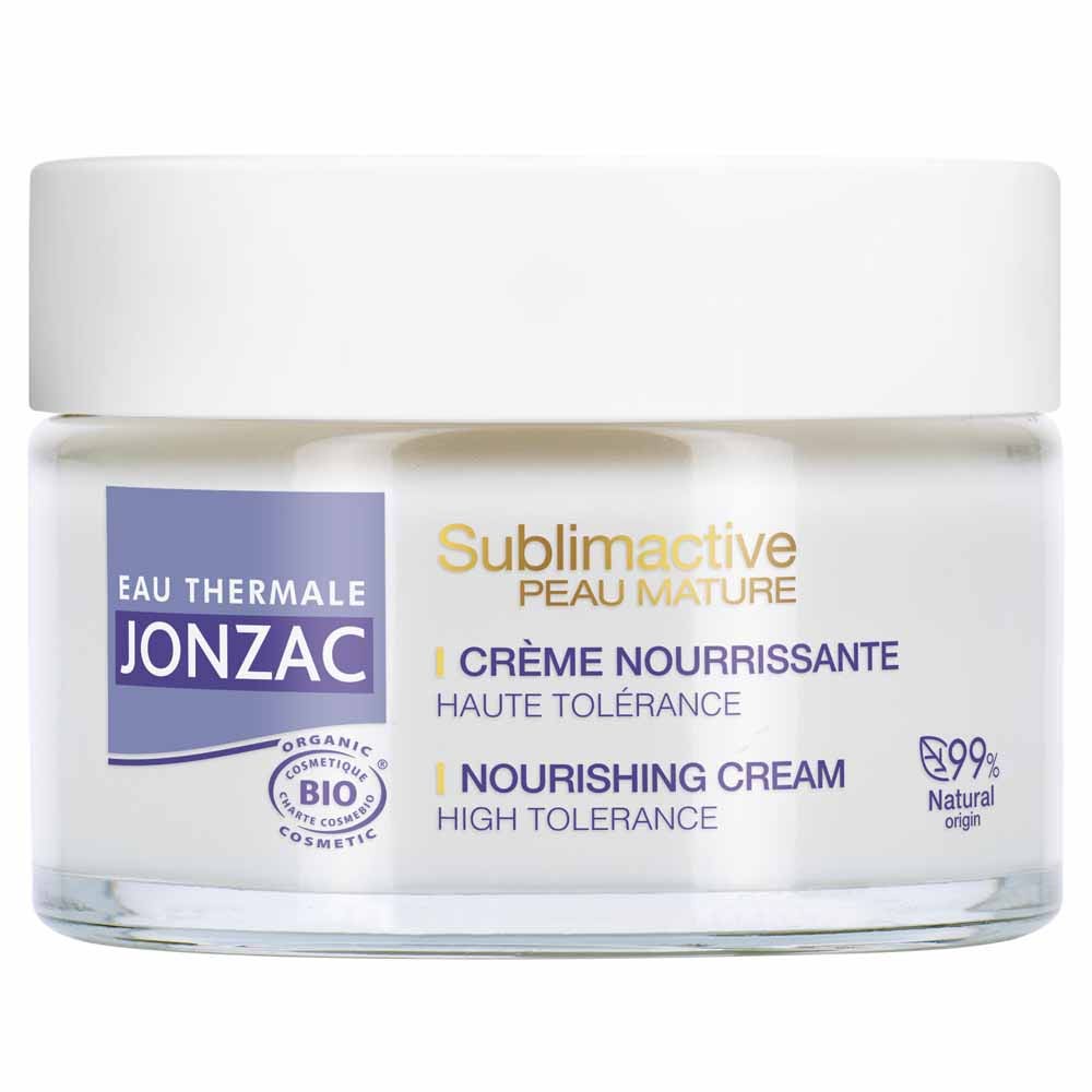 Eau thermale Jonzac Sublimactive peau mature Crème Riche Nourrissante 50ml