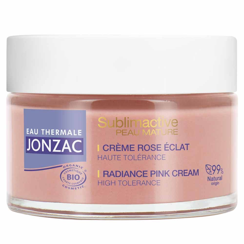Eau thermale Jonzac Sublimactive peau mature Crème Rose Eclat 50ml