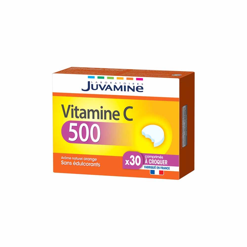 Juvamine Vitamine C 500 30 Comprimes À Croquer