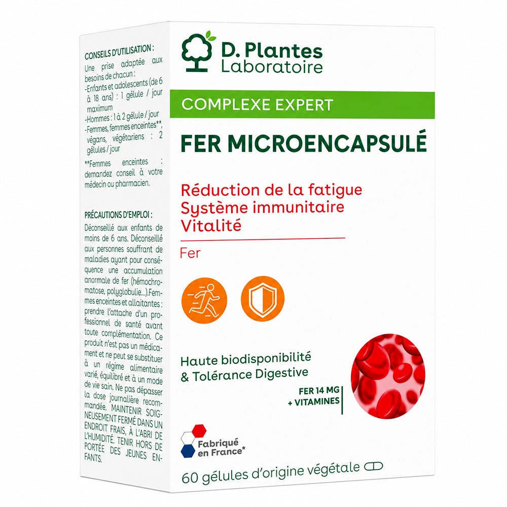 Diet Horizon Fer Micorencapsulé 60 gélules