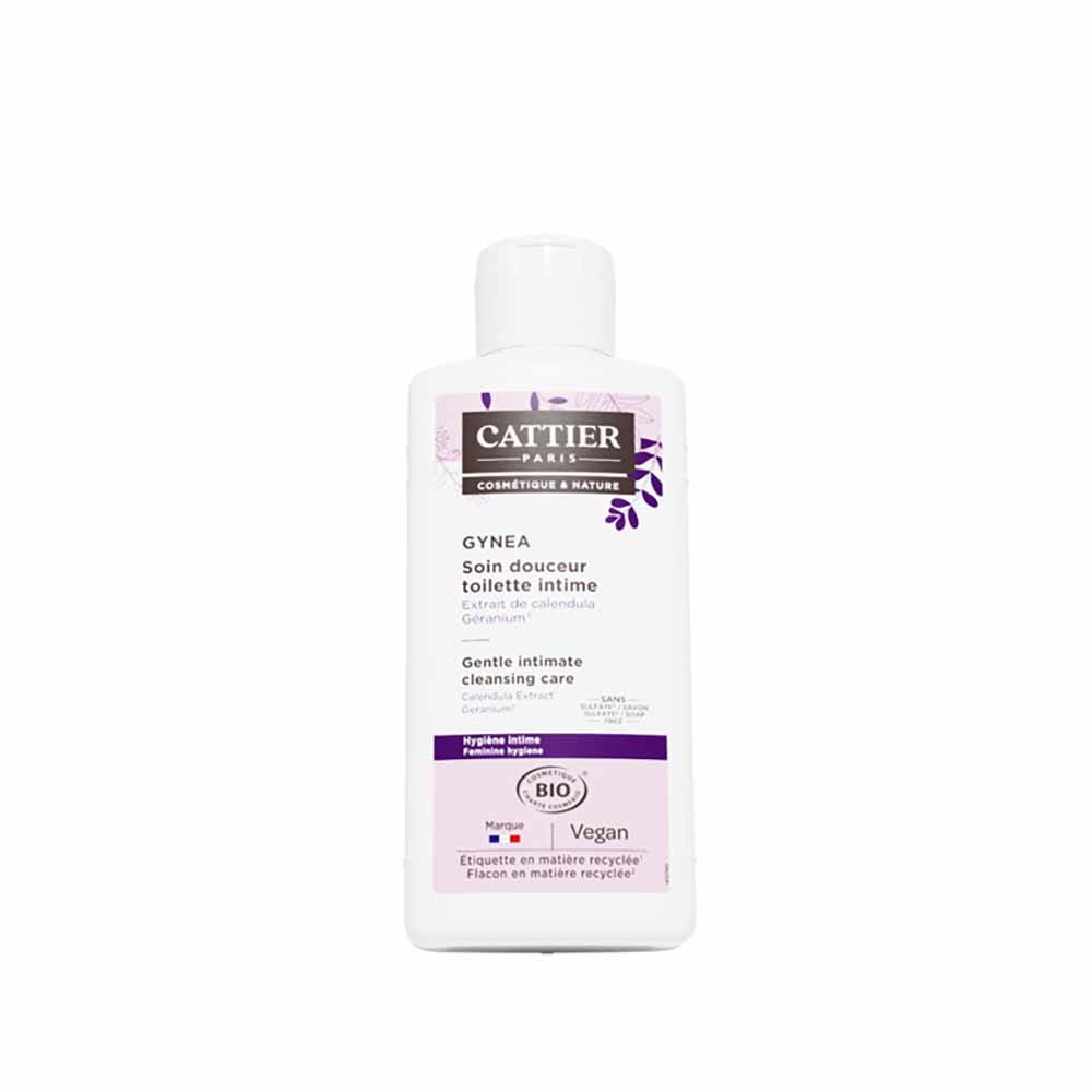 Cattier Gynea Gel Soin Douceur Intime Fleur De Candula Et Geranium Bio 200ml